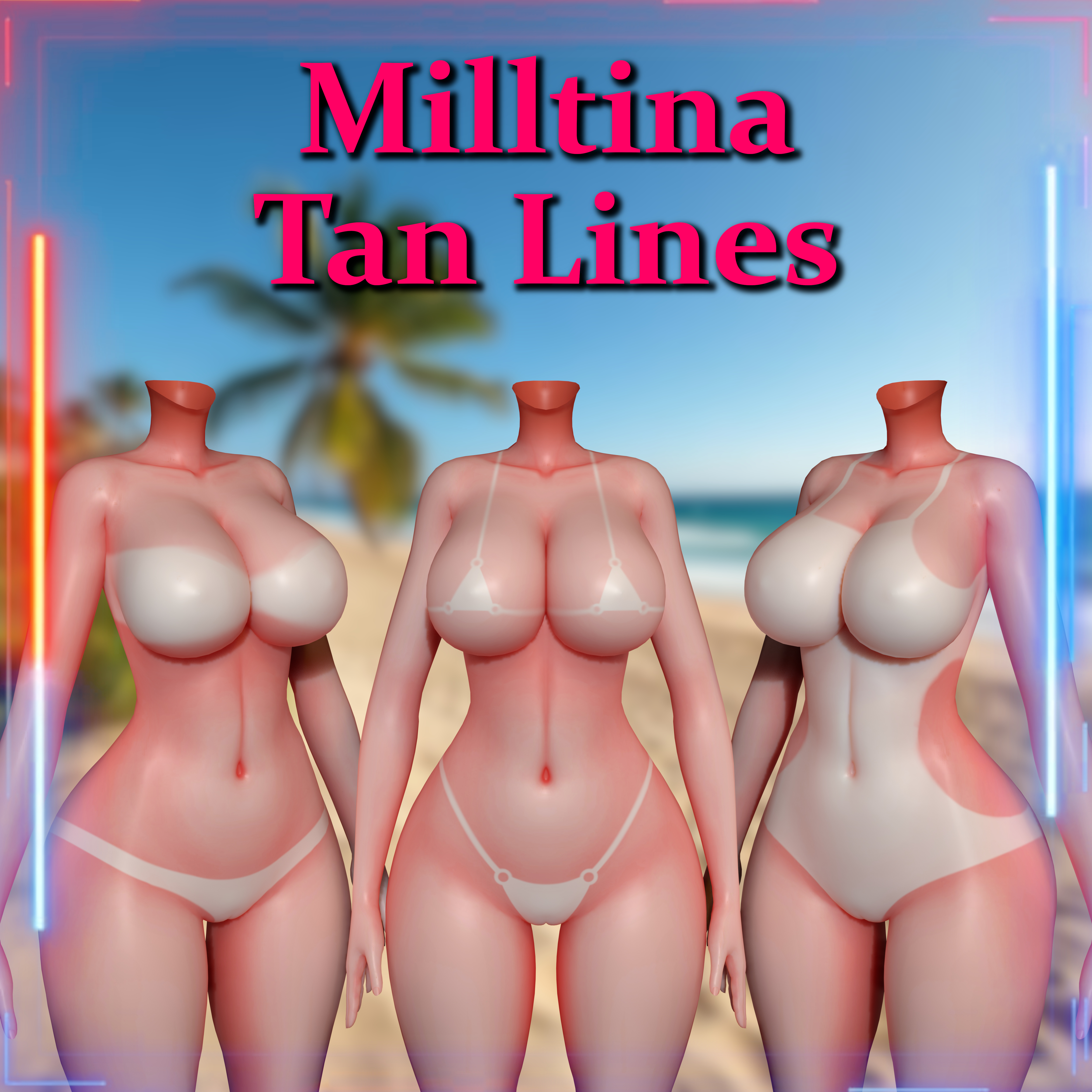Milltina Swimwear Tan Line Textures