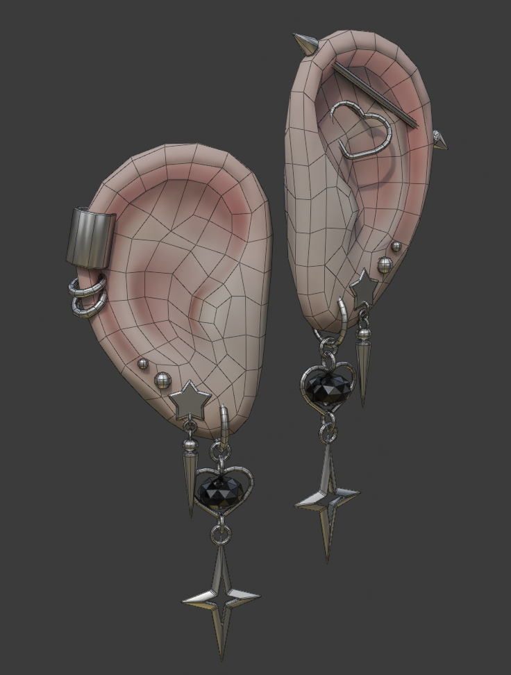 Mitzy Earrings - Freebie | kiktus