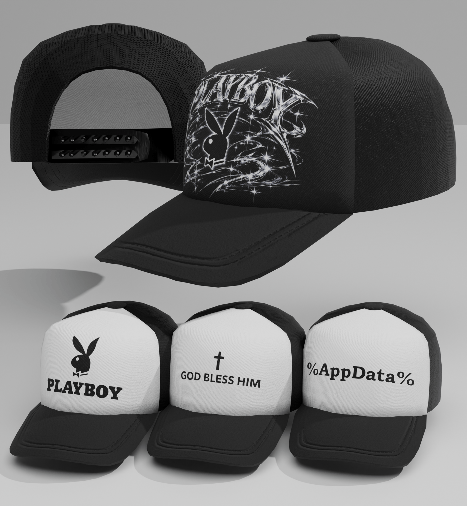 Trucker Hat Y2K Collection