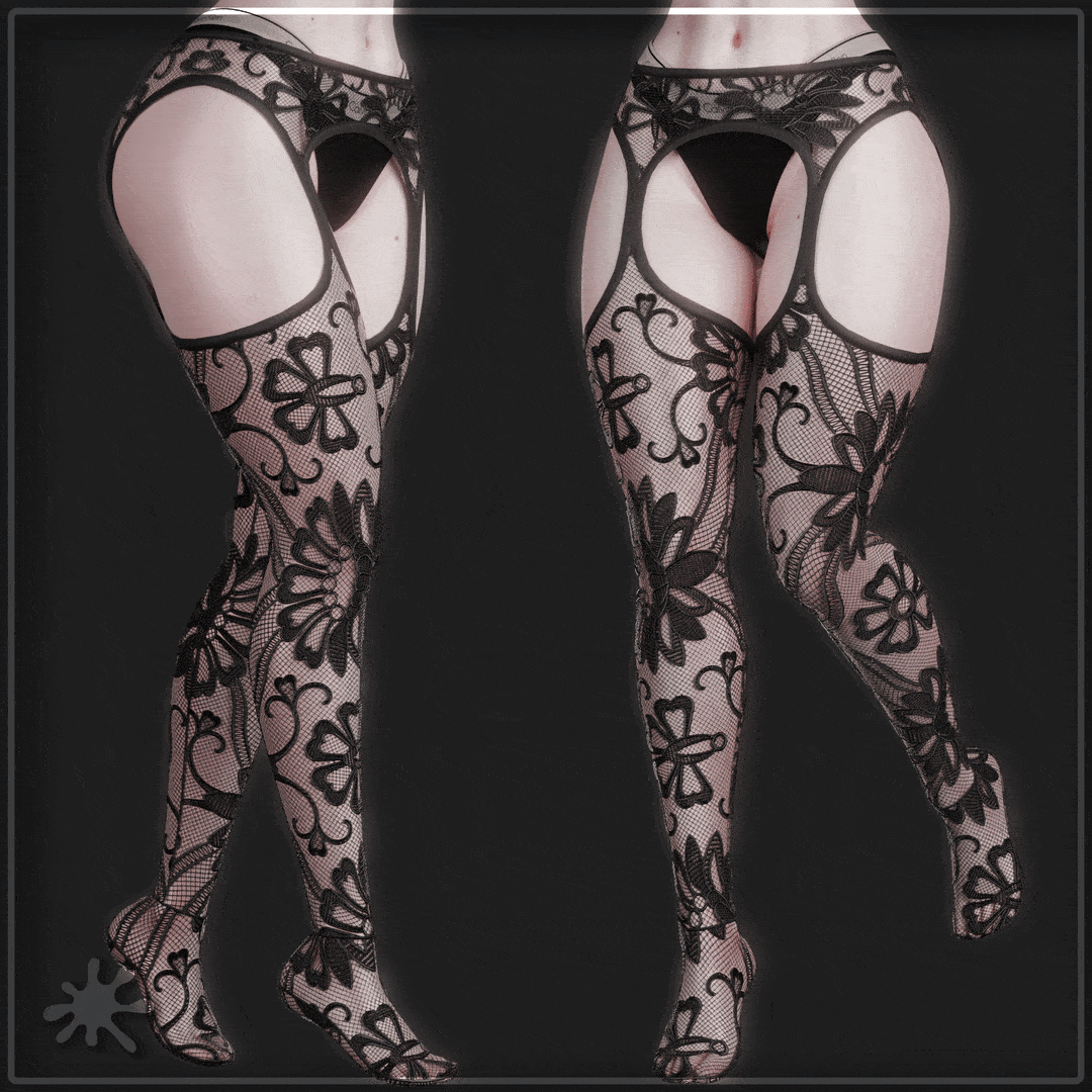 Goth Fishnet Stockings