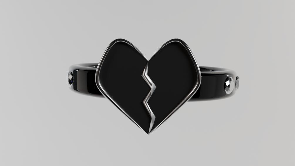 Bow/Ribbon and Heart set