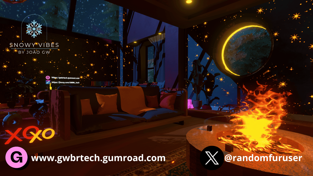 Snowy Vibes (VRChat World)