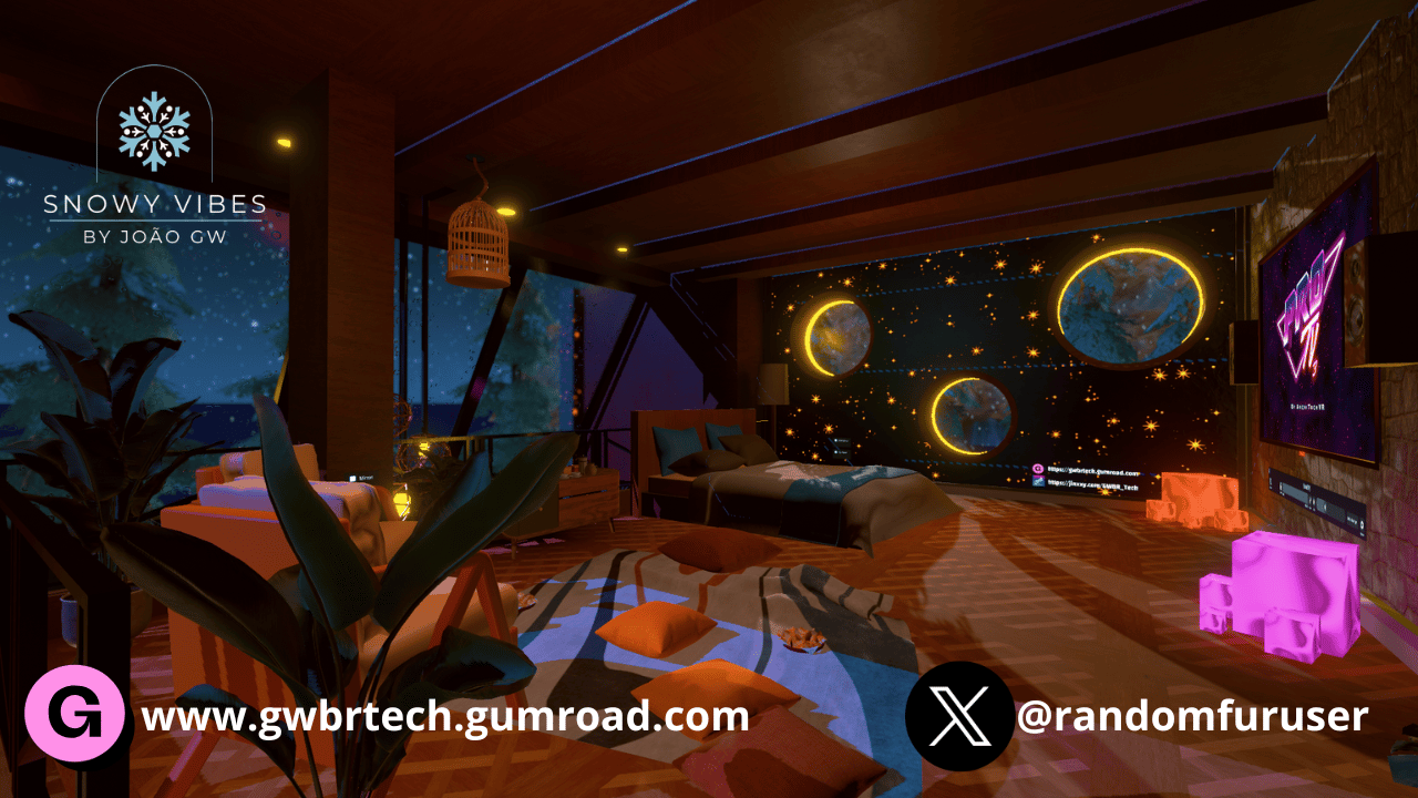 Snowy Vibes (VRChat World)