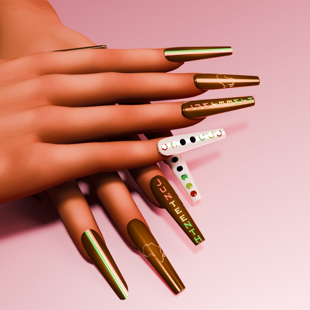 BLM Nails| FREE IN SERVER