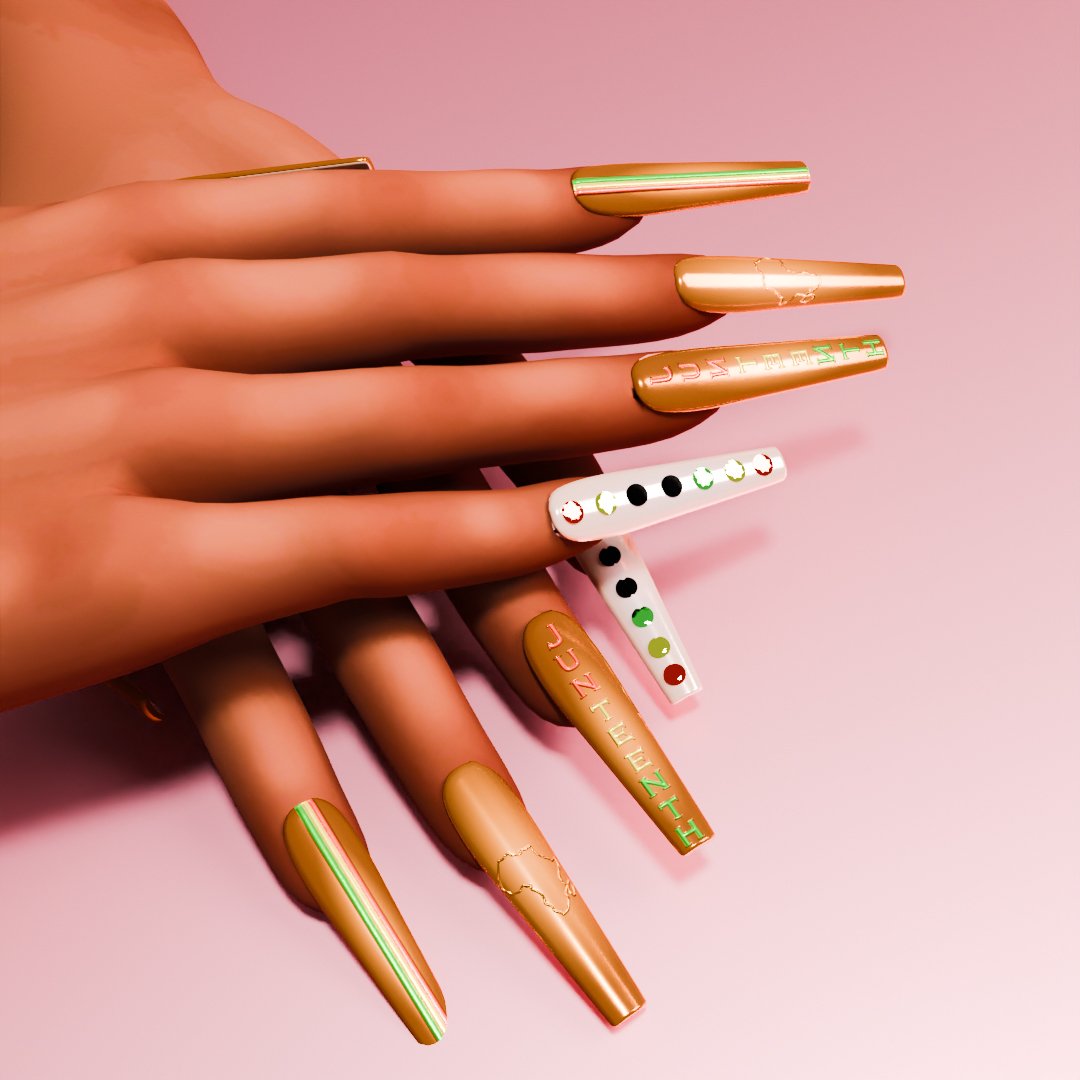 BLM Nails| FREE IN SERVER