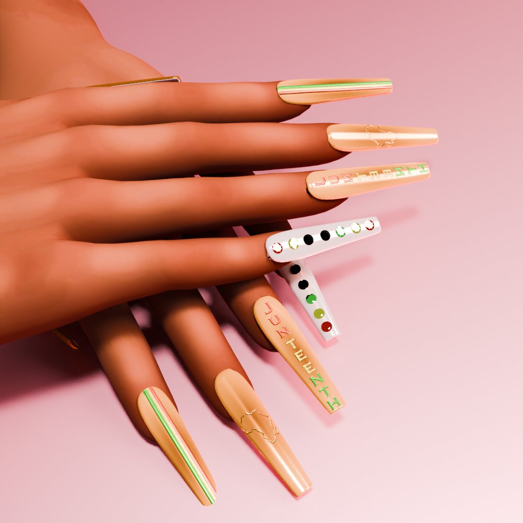 BLM Nails| FREE IN SERVER
