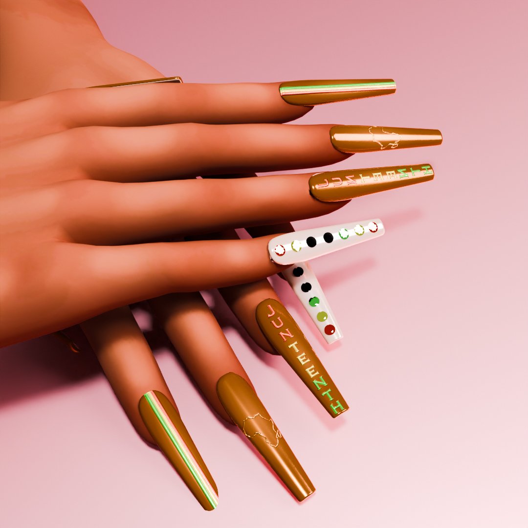 BLM Nails| FREE IN SERVER