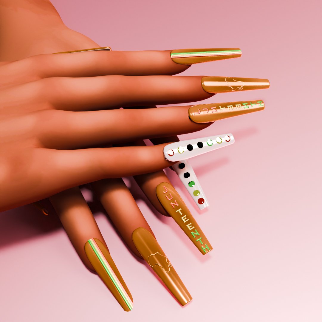 BLM Nails| FREE IN SERVER