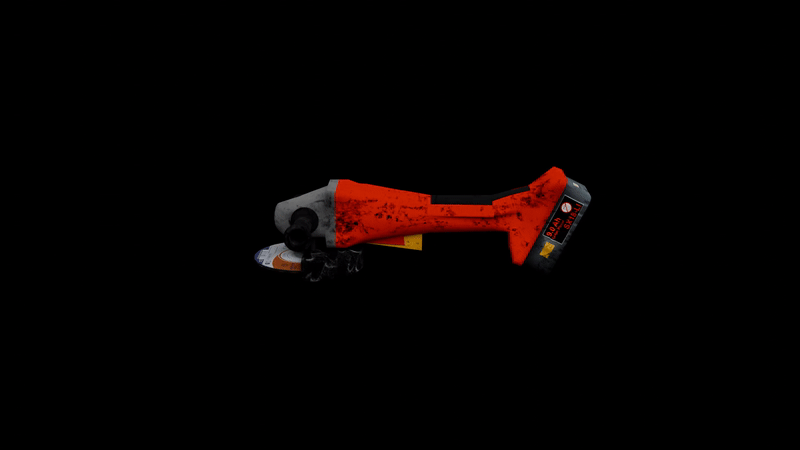 Angle grinder (VRChat avatar asset)