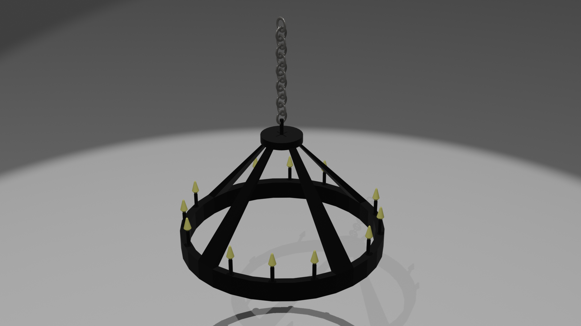 LowPolyChandelier