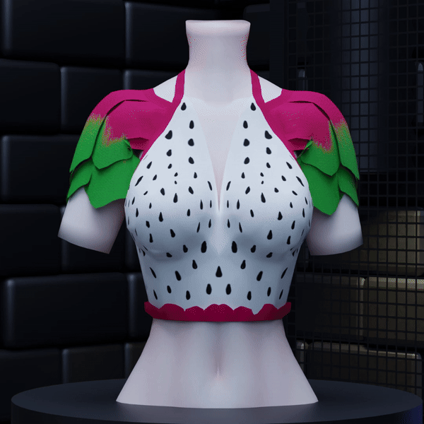 Dragon Fruit Swim Suit