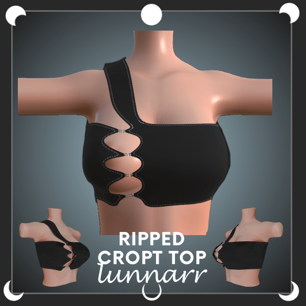 Ripped Cropt Top