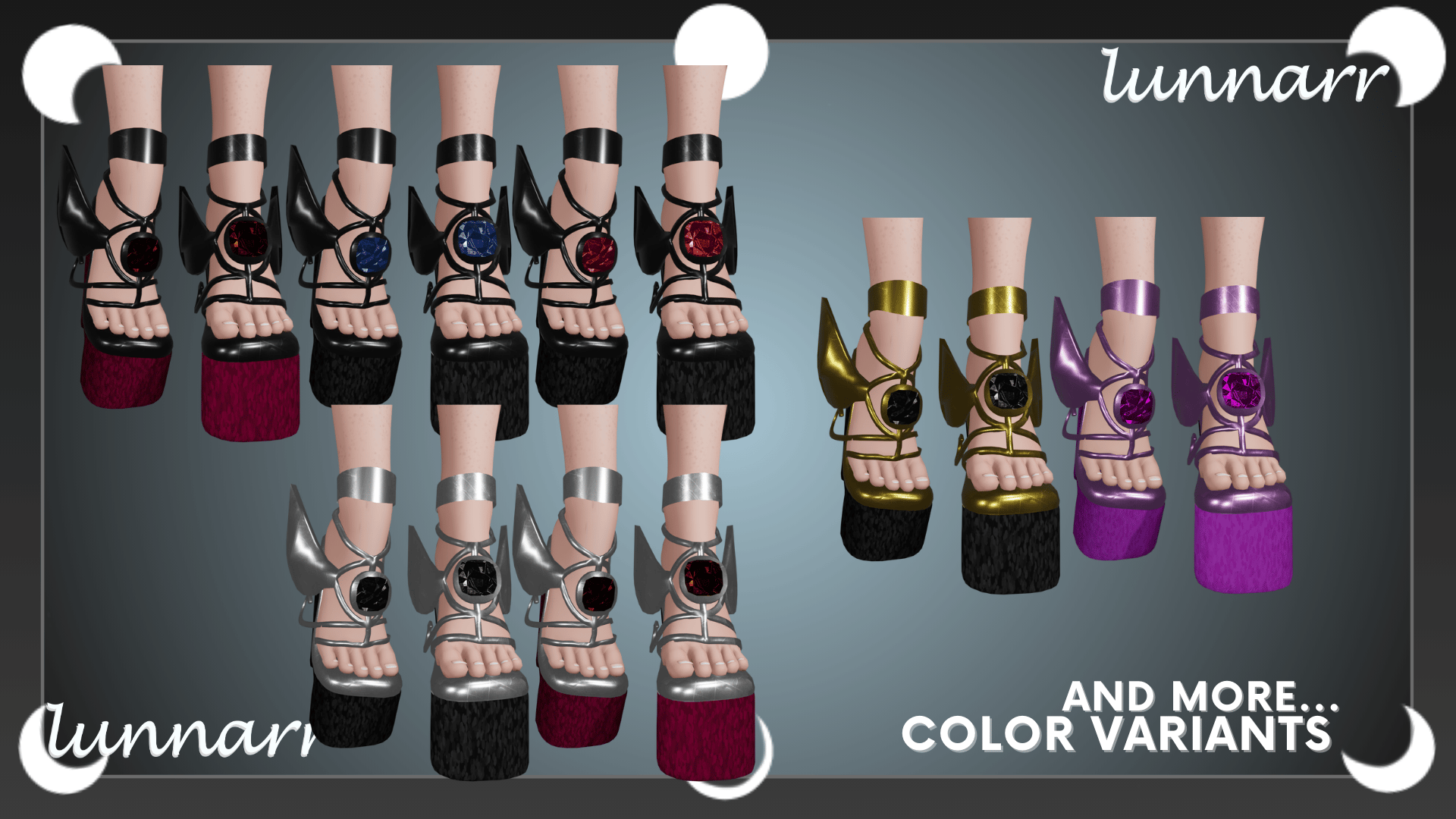 Cleo Egyptian Heels