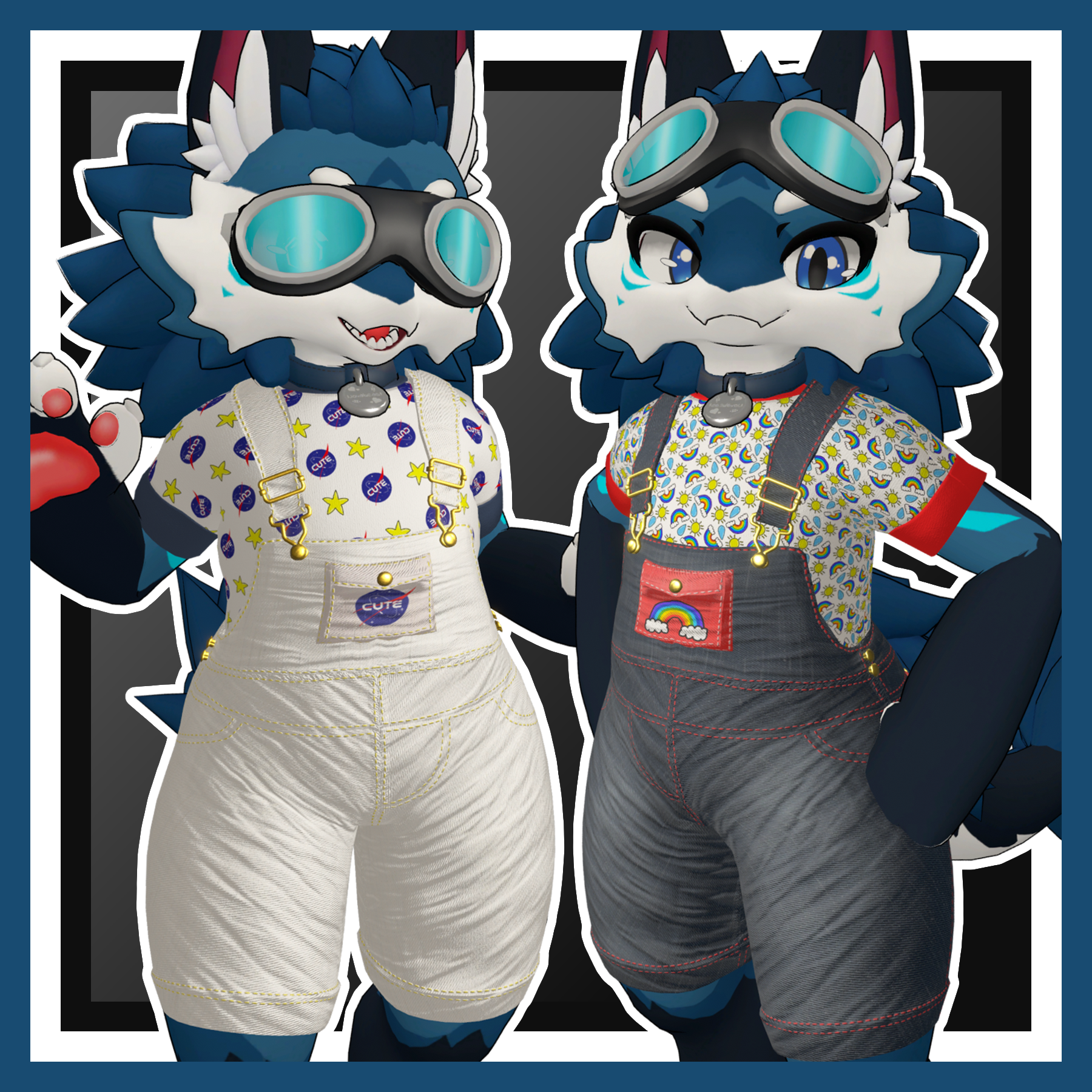 Chibi Novabeast Shortalls