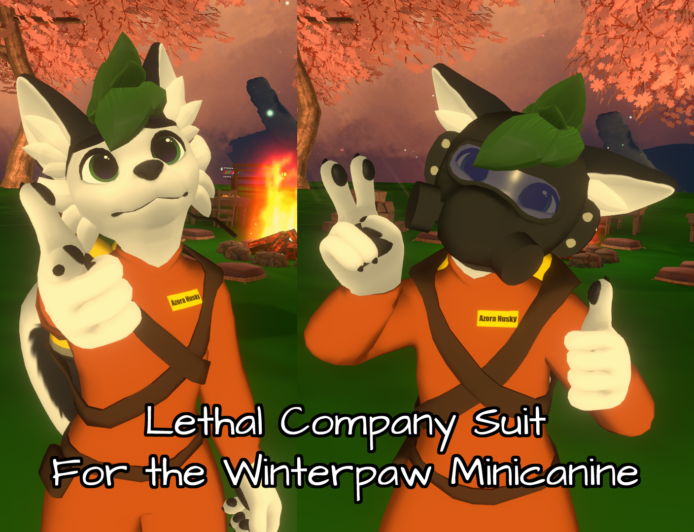 Lethal Company Suit for MiniCanine VRChat