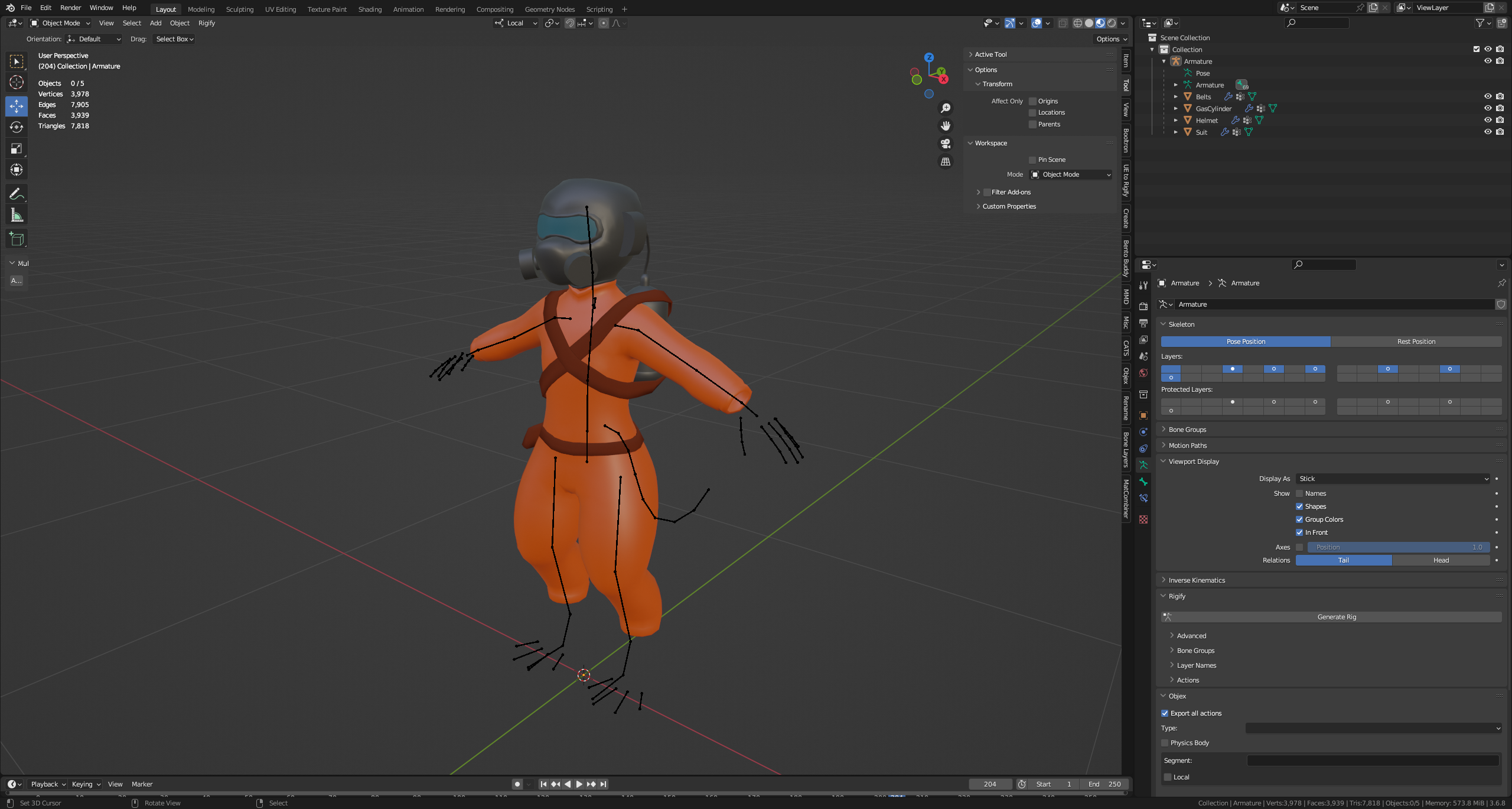 Lethal Company Suit for MiniCanine VRChat