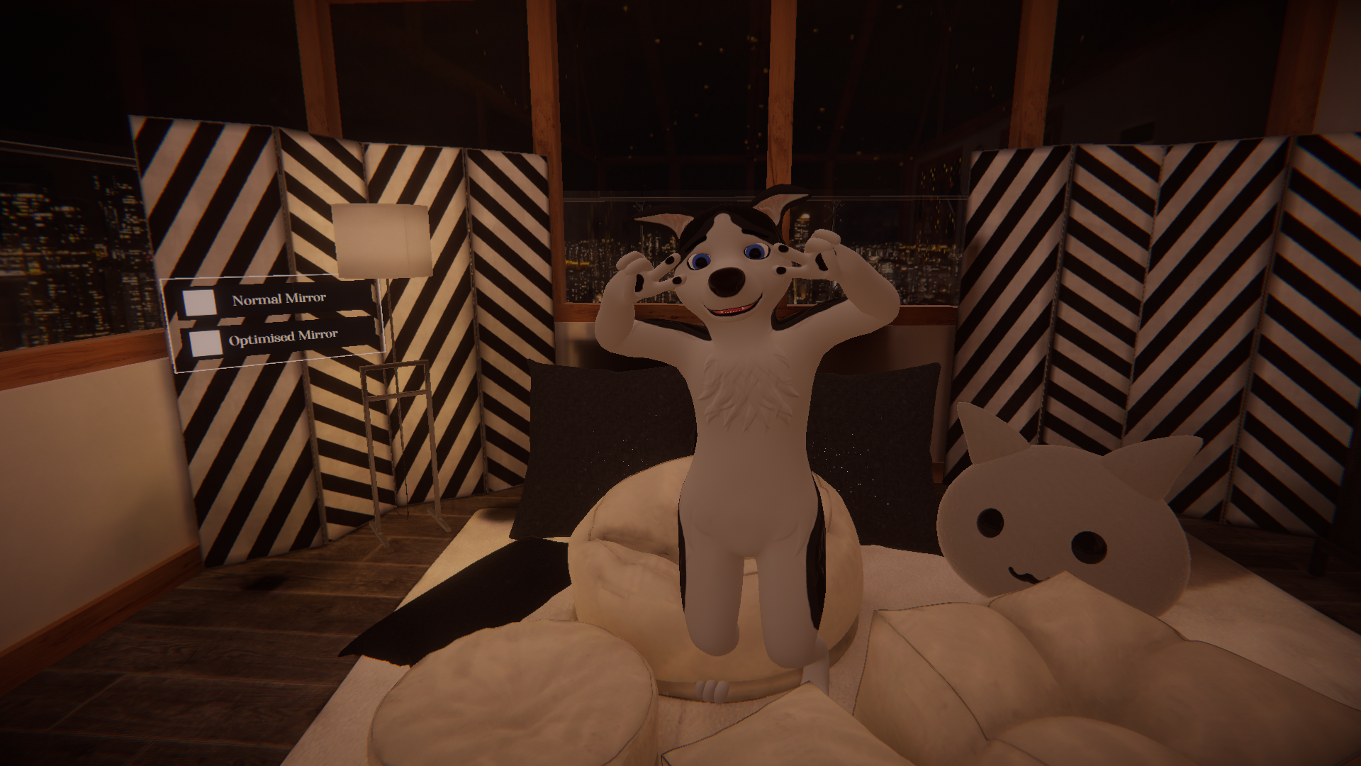 Husky Avatar (Fox, Wolf and Raccoon included) VRChat Avatar