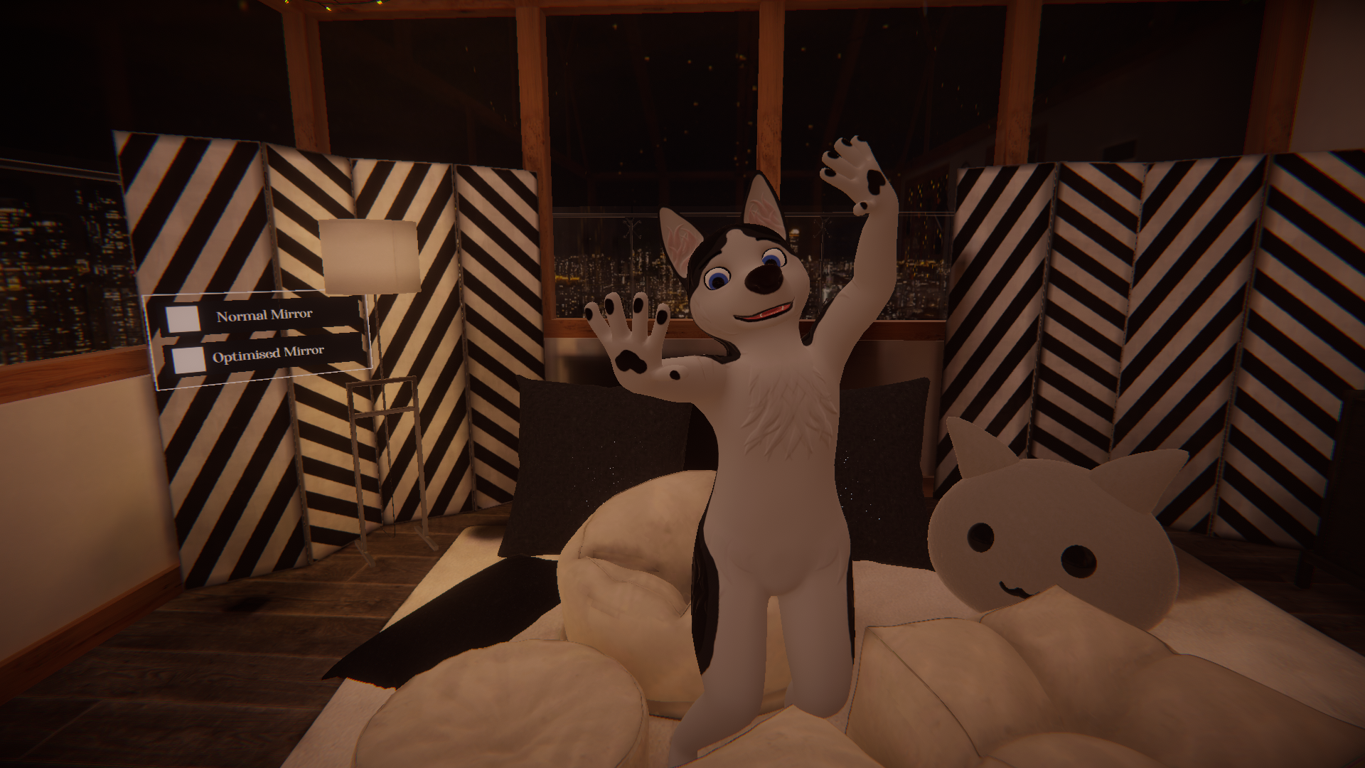Husky Avatar (Fox, Wolf and Raccoon included) VRChat Avatar