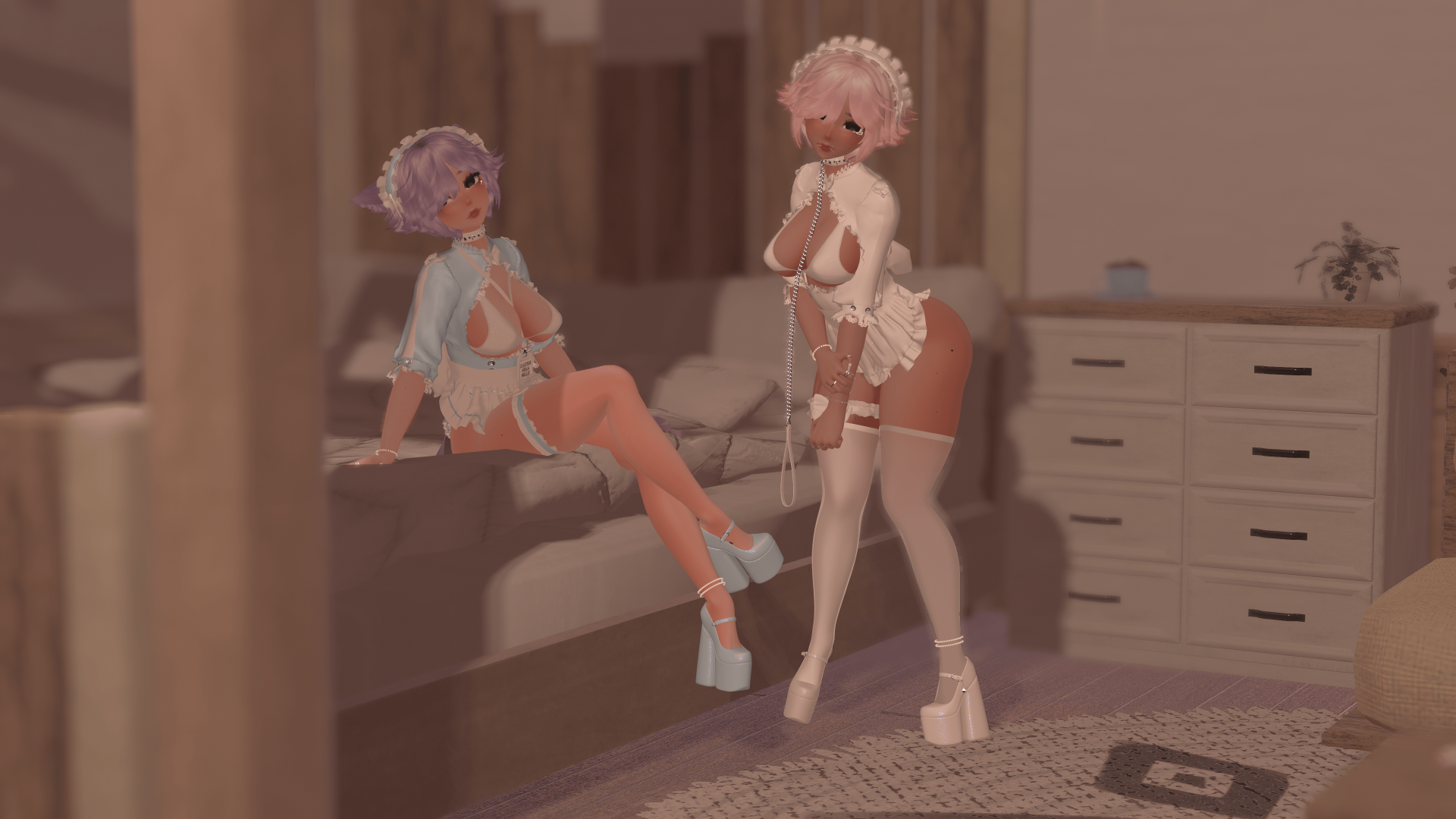 Lou the Maid {SPS | GogoLoco | Physbones | PC + Quest}