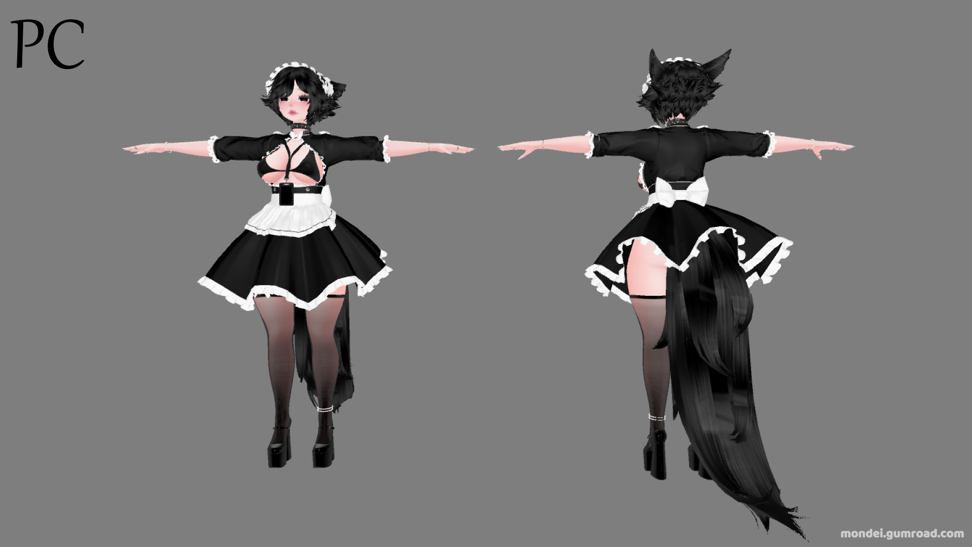 Lou the Maid {SPS | GogoLoco | Physbones | PC + Quest}