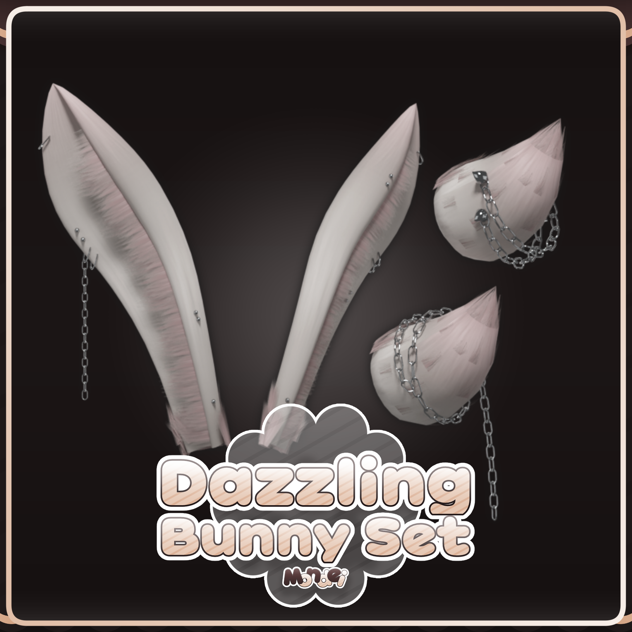 ₓ˚. Dazzling Bunny Set .˚ₓ