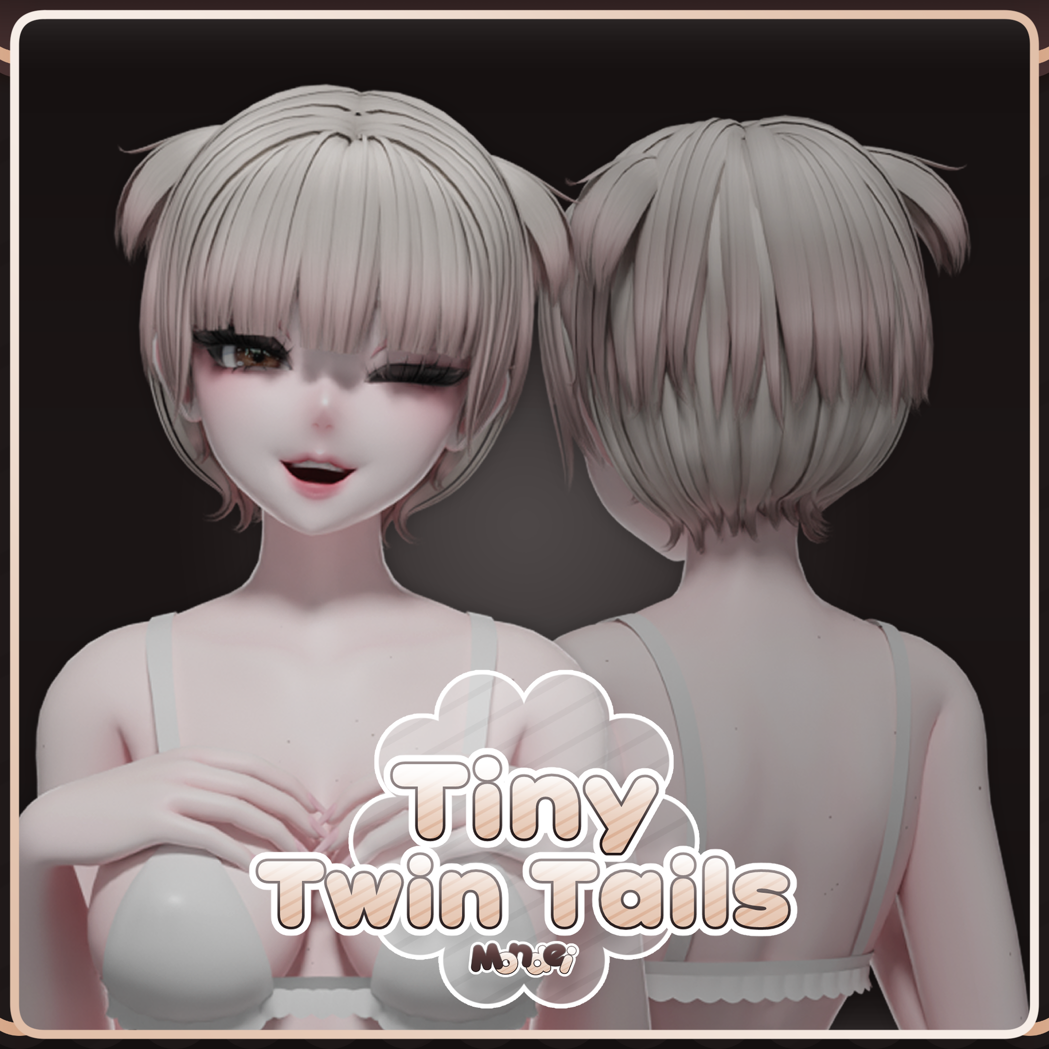 ˖˚₊✧ Tiny Twin Tails - Short Hair ✧₊˚˖