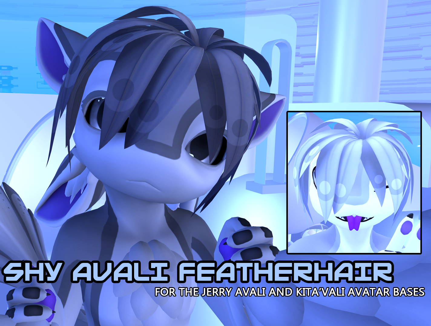 Shy Avali Featherhair
