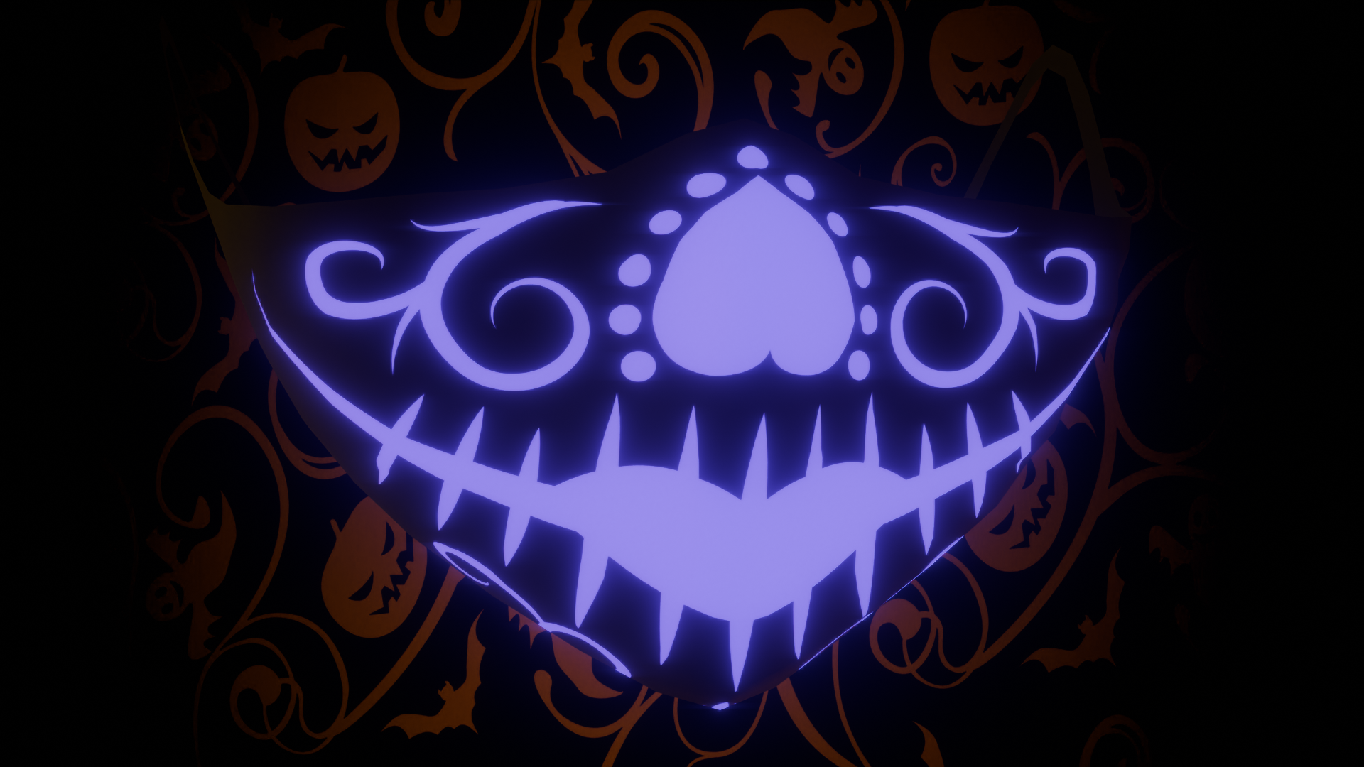 Halloween Sugar Skull Mask