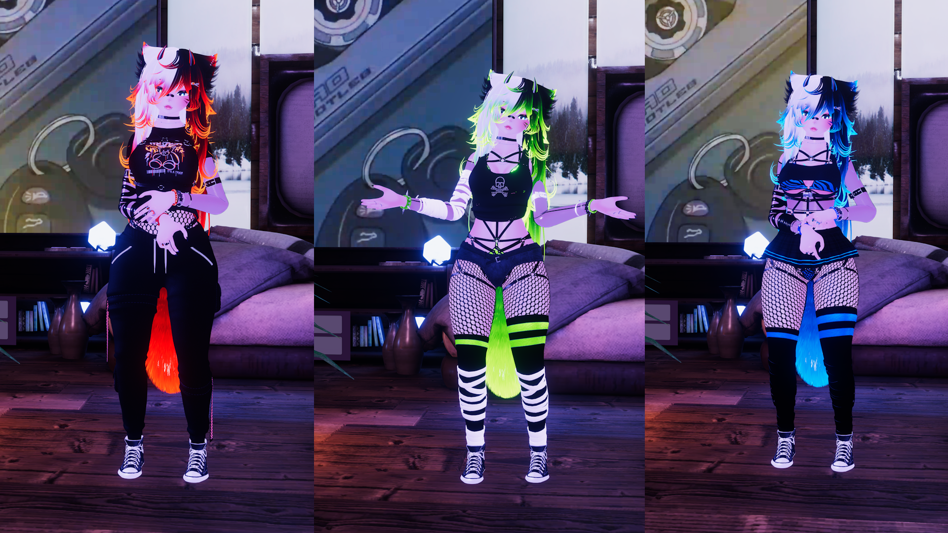 "Aura" VR Model | Face Tracking Compatible
