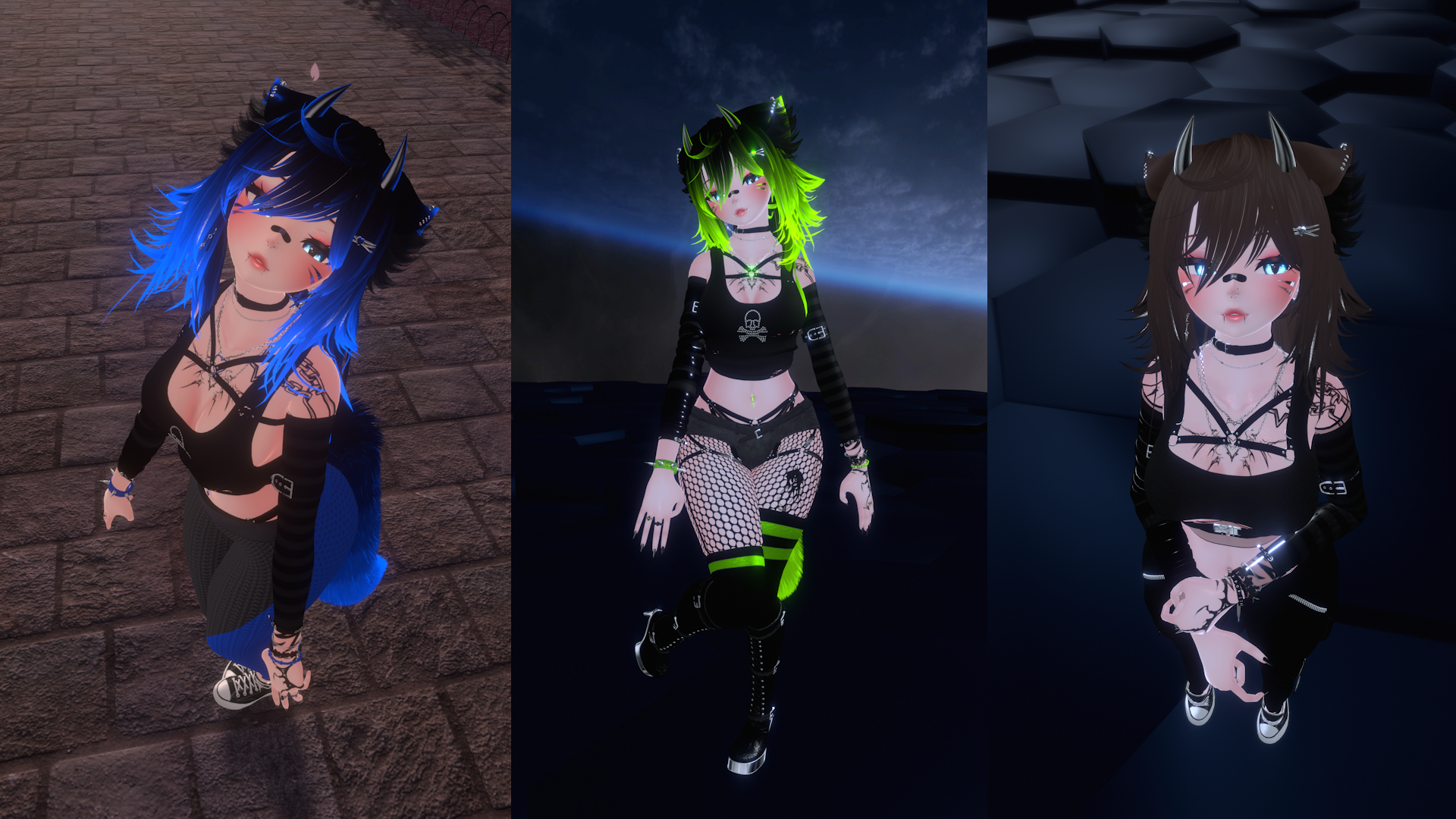 "Aura" VR Model | Face Tracking Compatible