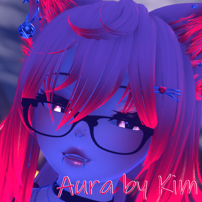 "Aura" VR Model | Face Tracking Compatible