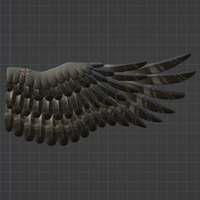 Large Feathered Wings