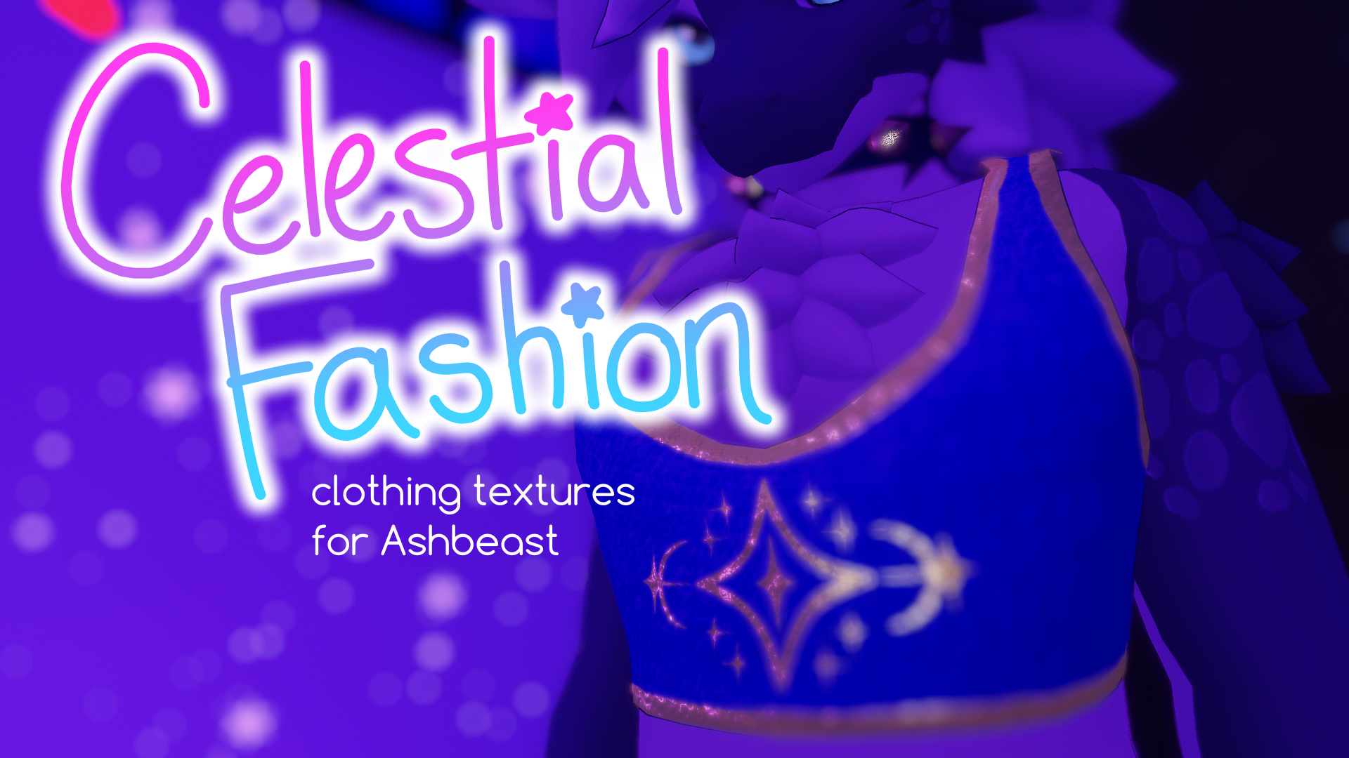 Celestial Fashion | Somna-themed Clothing Textures for Ashbeast