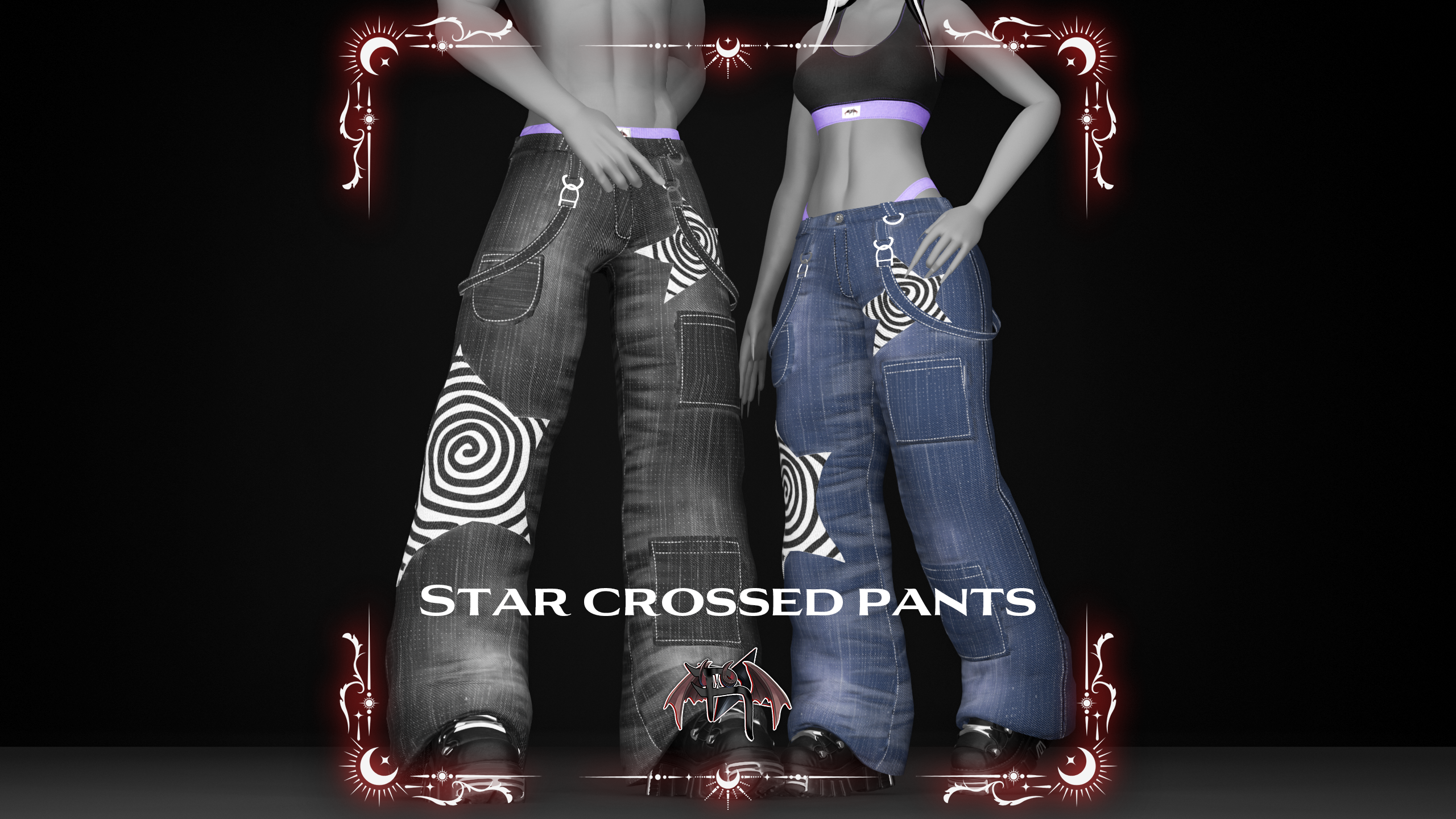 Star Crossed Pants (male and female sculpt)