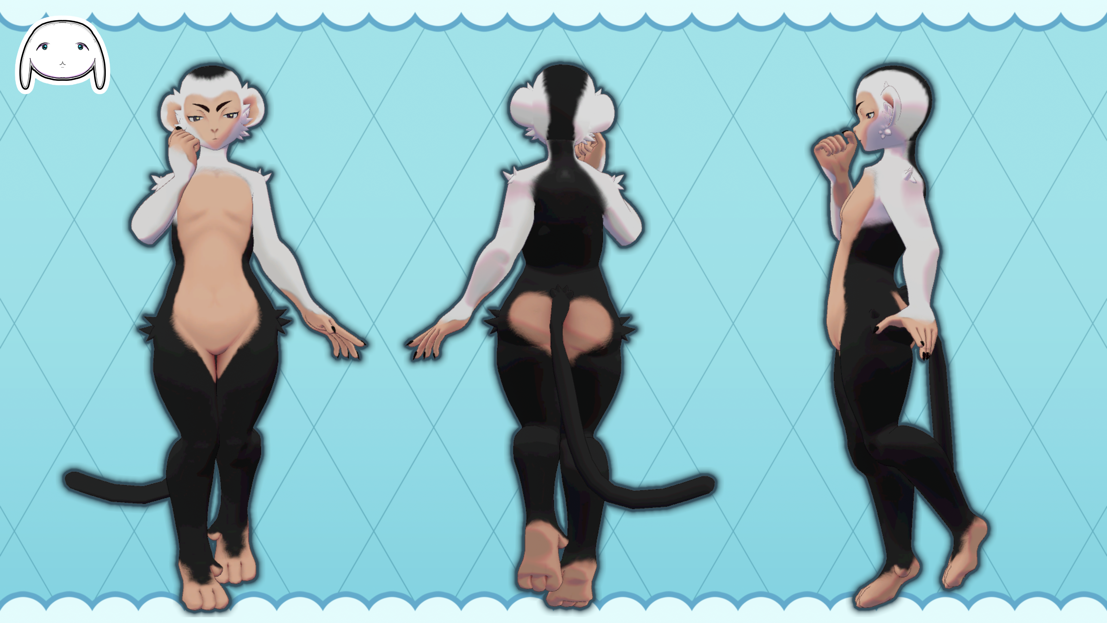 Dumpling the Monkey || VRChat Avatar Base