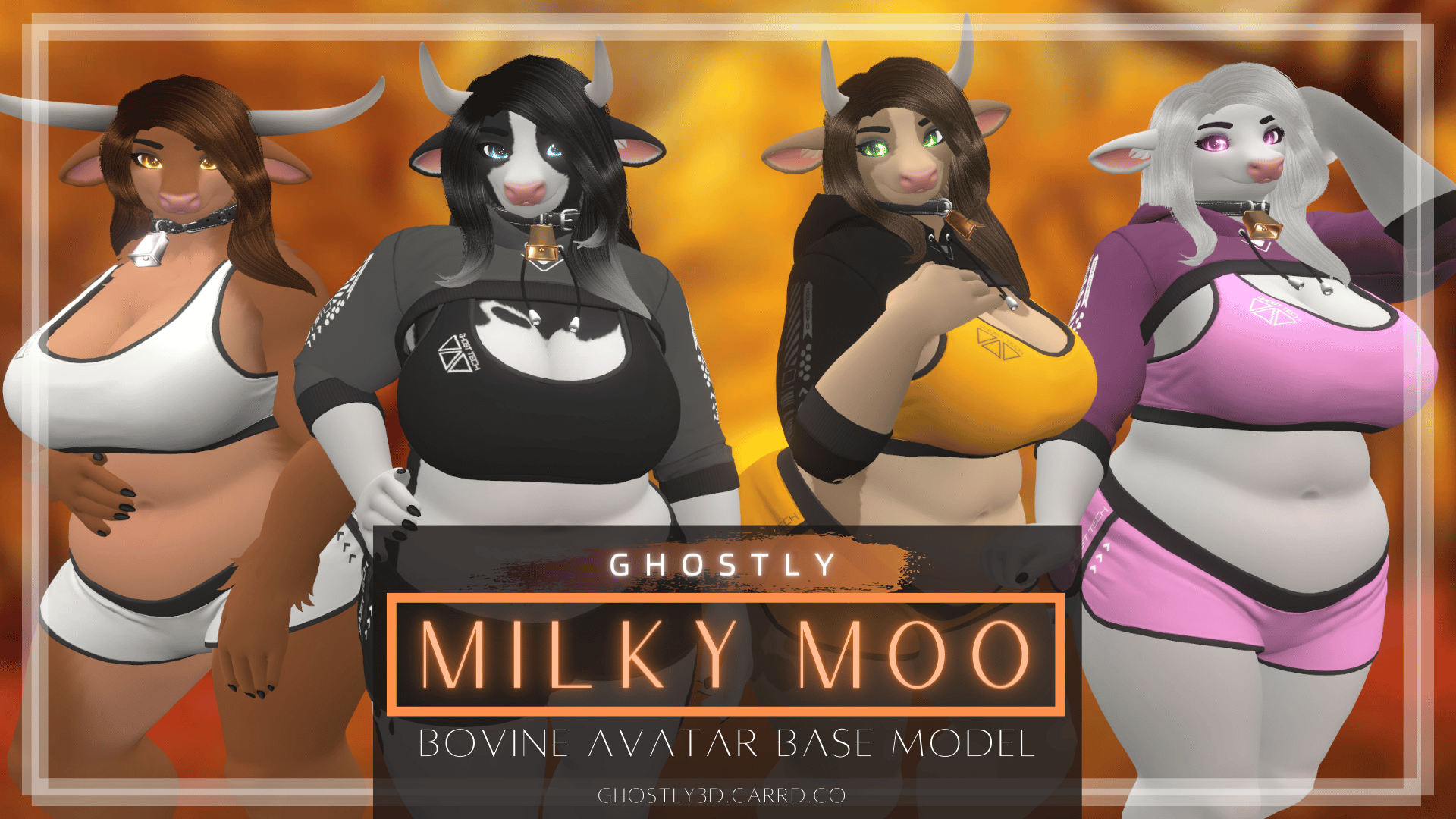 Ghostly Milky Moo