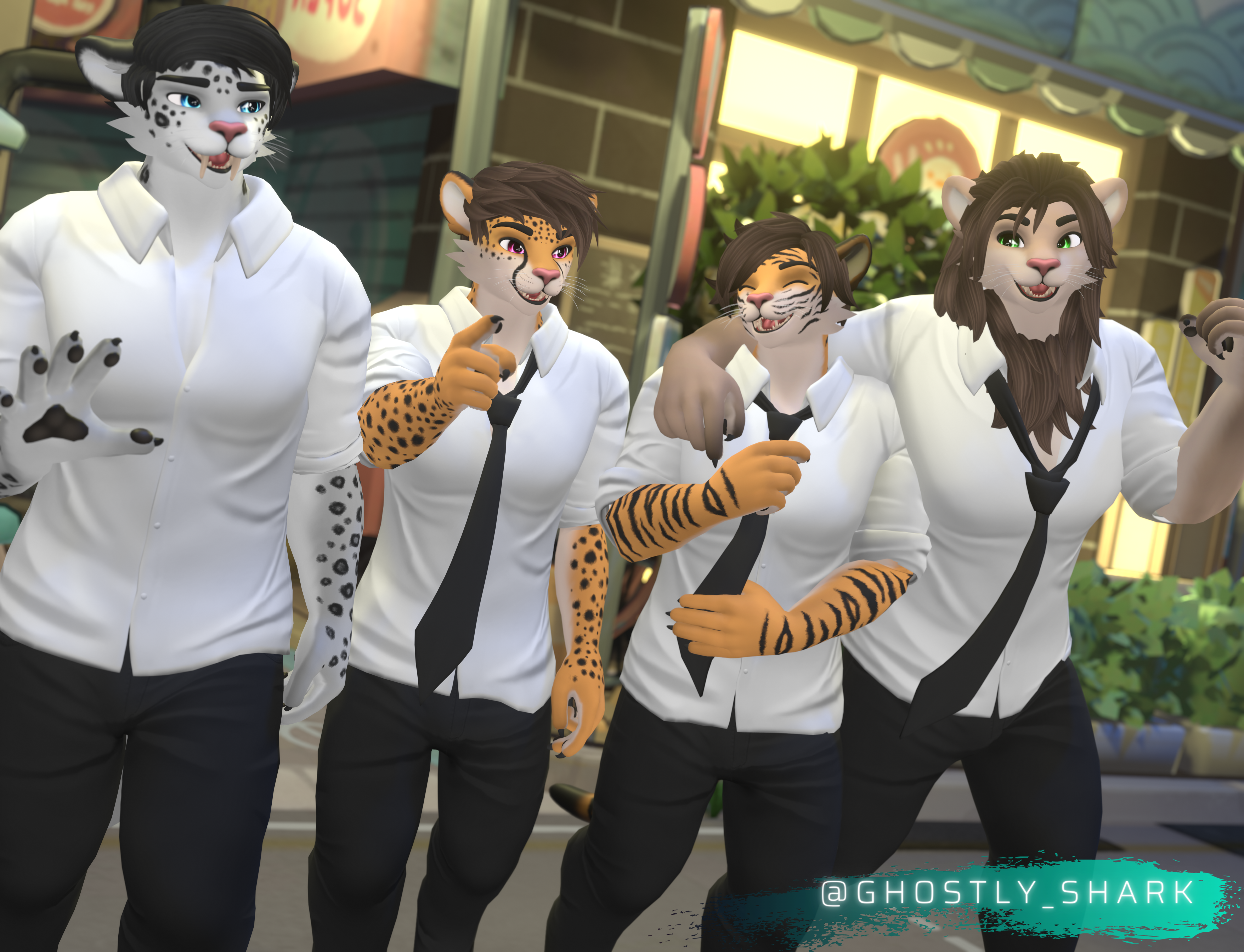 Ghostly Male WildCats