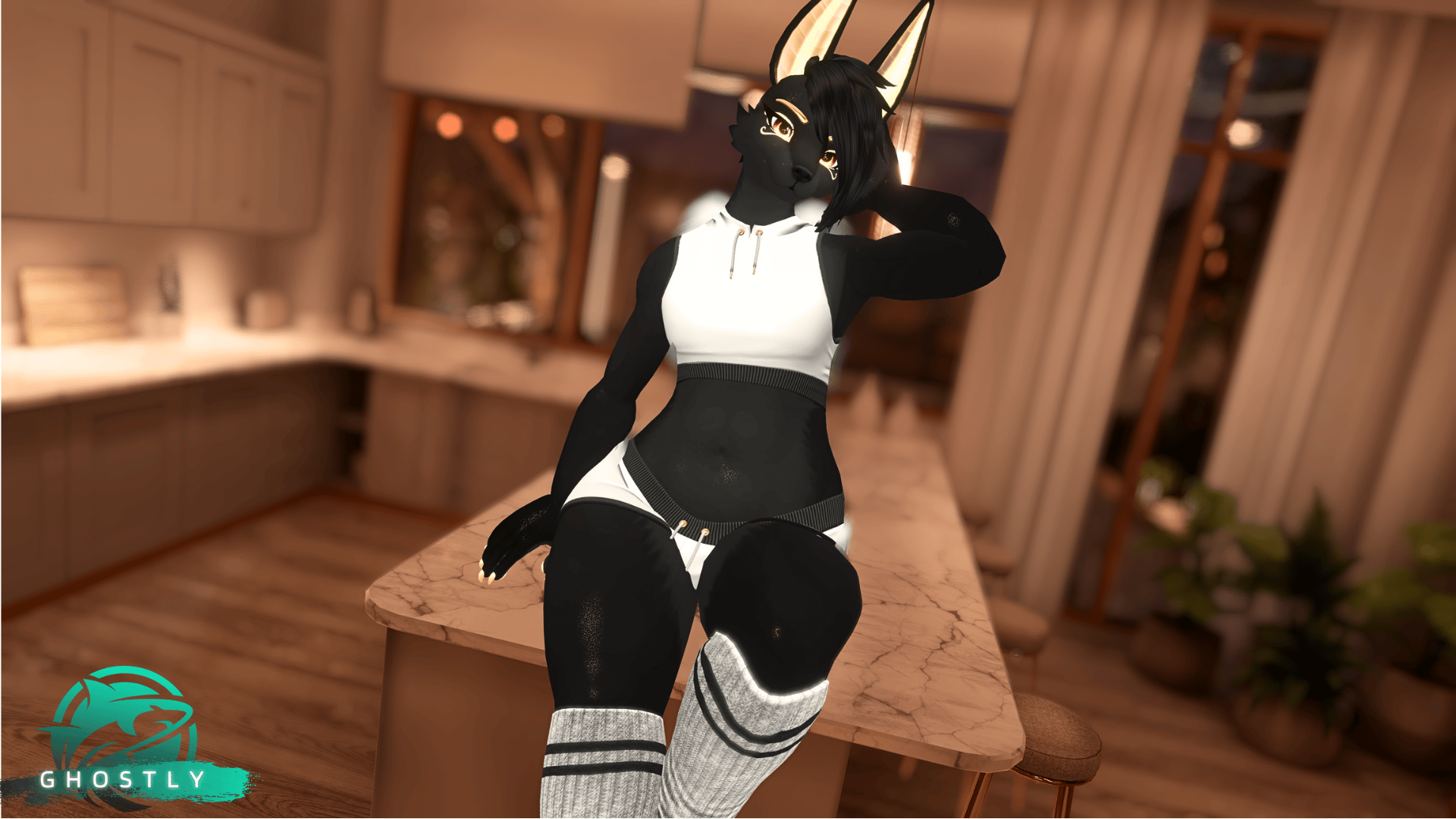 Ghostly Femboy Canine