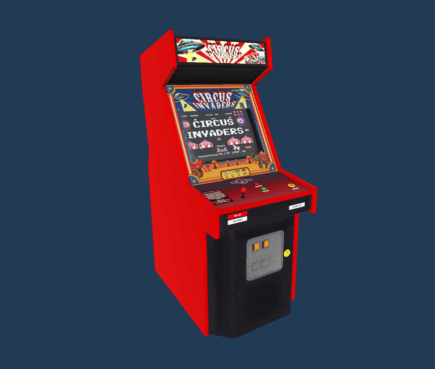 Public VRChat Arcade Invaders (2.4)