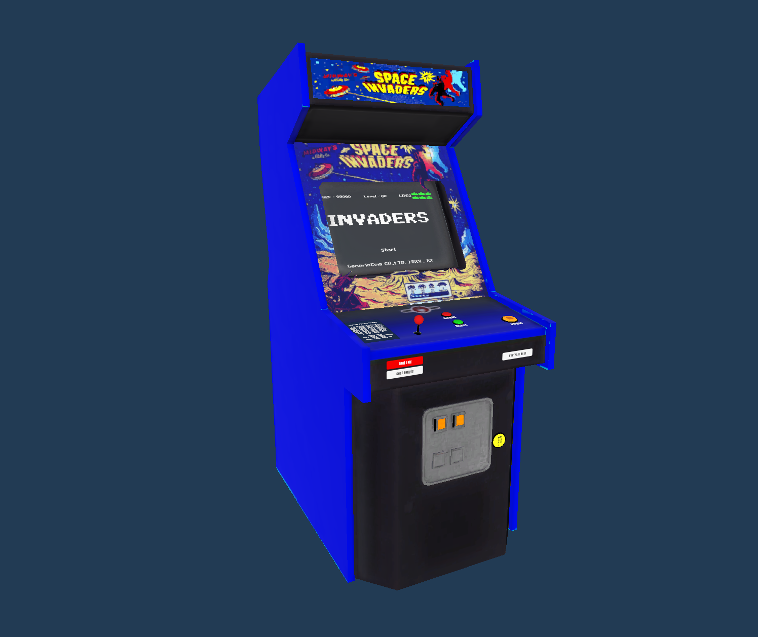 Public VRChat Arcade Invaders (2.4)