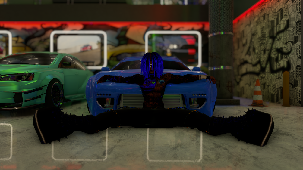 Sonic A.K.A. Spade 2.0 (VRChat Avatar)