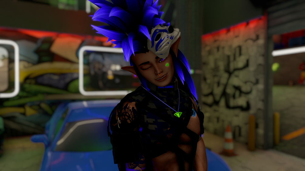 Sonic A.K.A. Spade 2.0 (VRChat Avatar)