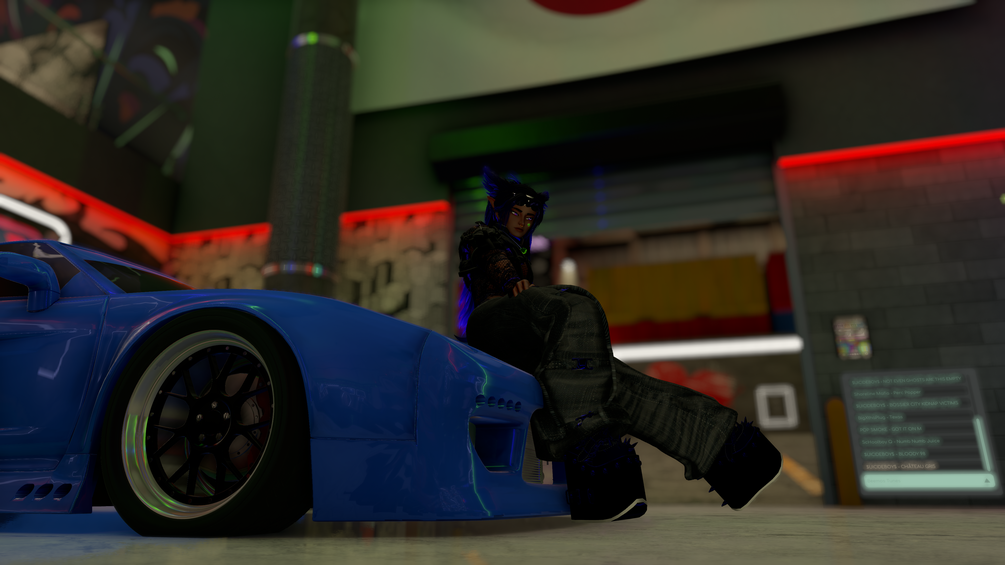 Sonic A.K.A. Spade 2.0 (VRChat Avatar)