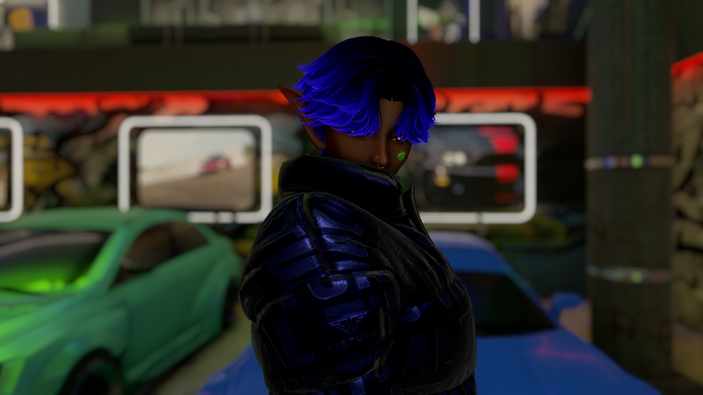 Sonic A.K.A. Spade 2.0 (VRChat Avatar)