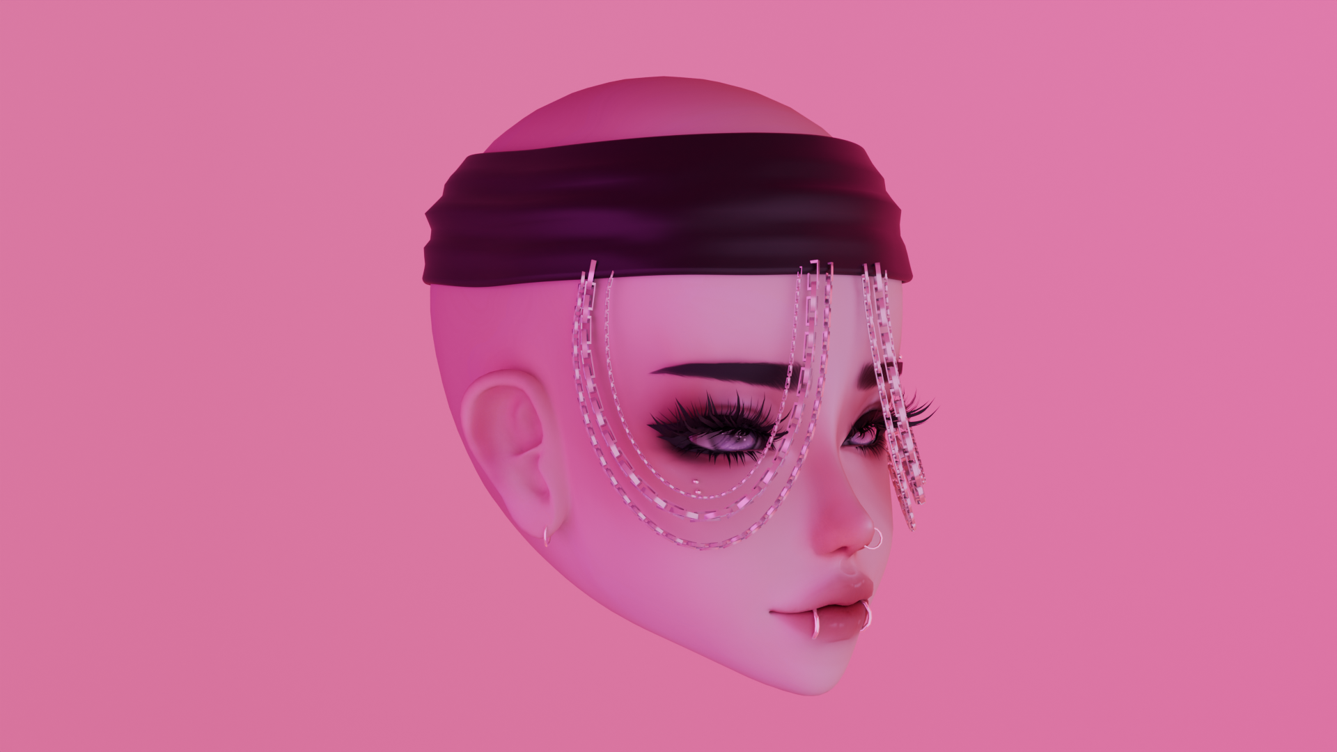 "Chain's Eye View" Headband (VRChat)