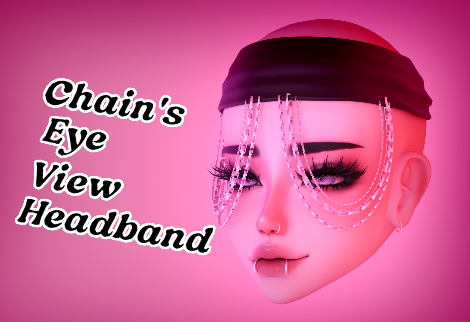 "Chain's Eye View" Headband (VRChat)