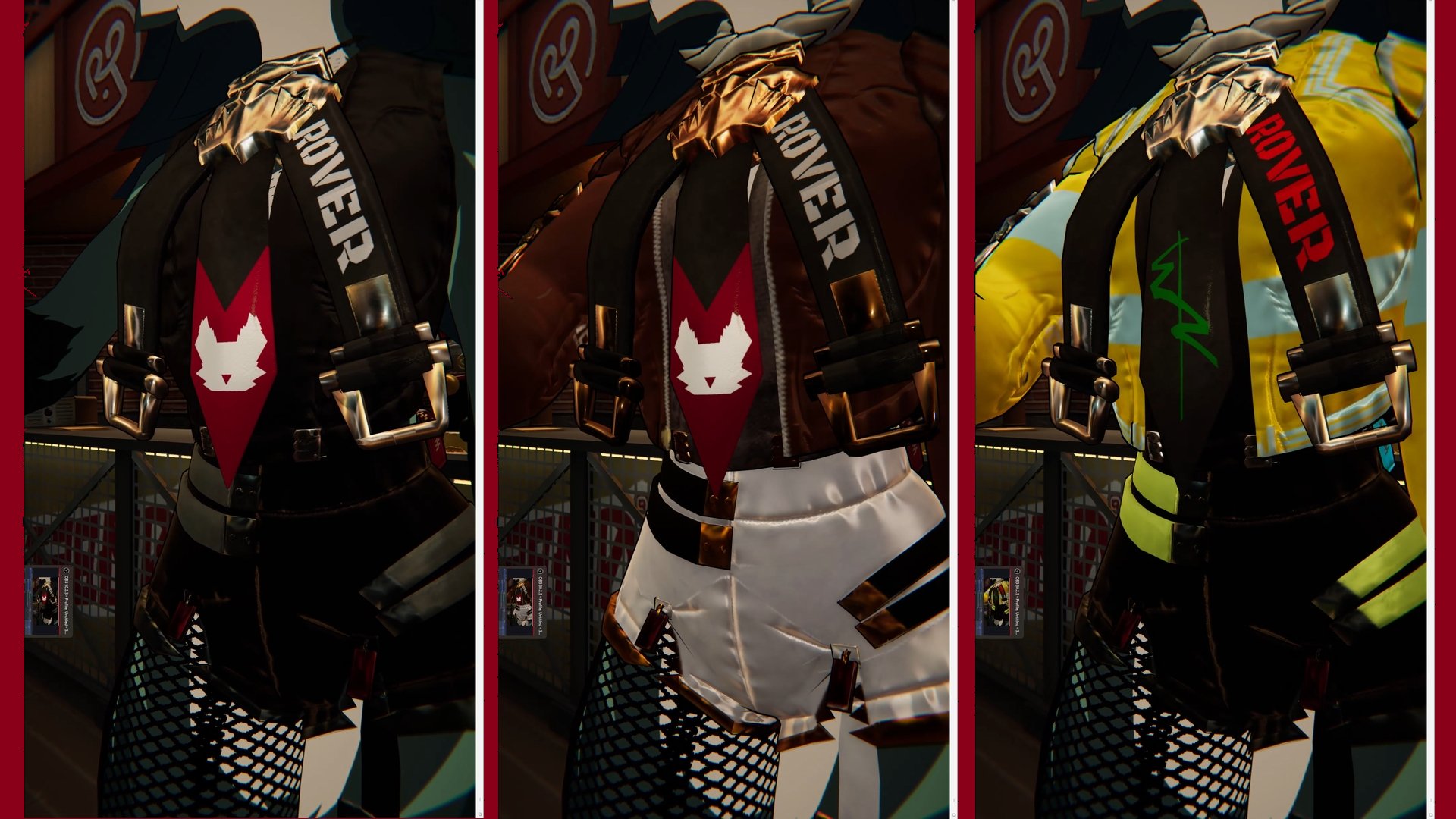 NovaDoe Outfit, Daggers & Custom Tail! - ZZZ's JaneDoe inspired outfit for the Novabeast.