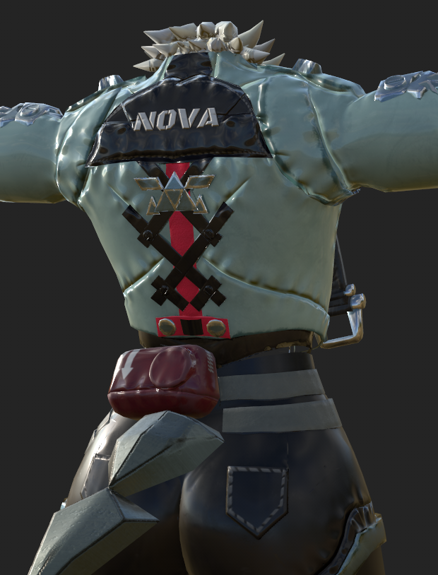 NovaDoe Outfit, Daggers & Custom Tail! - ZZZ's JaneDoe inspired outfit for the Novabeast.