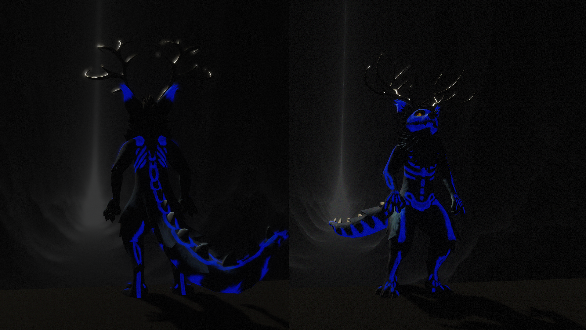 Freakhound Skeleton Bodypaint