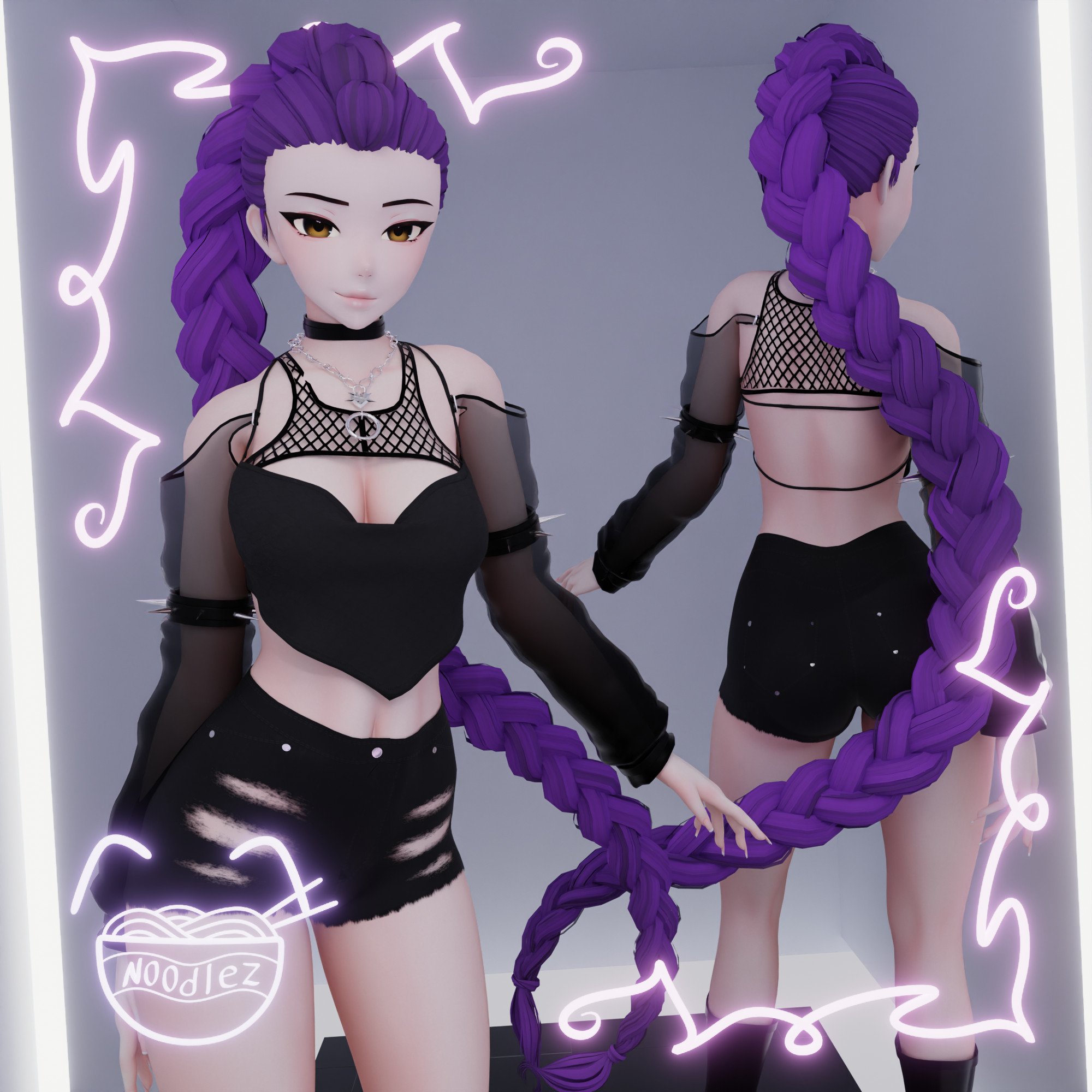 FREE Rumi's hair from K-Pop Demon Hunters